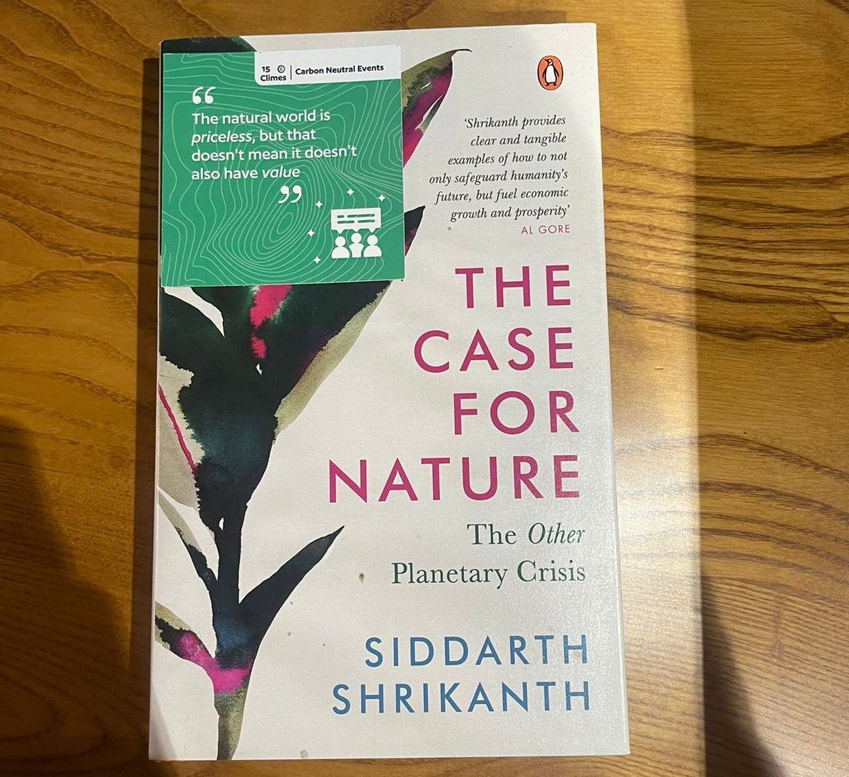 The Case for Nature: A Fireside Chat with Siddarth Shrikanth